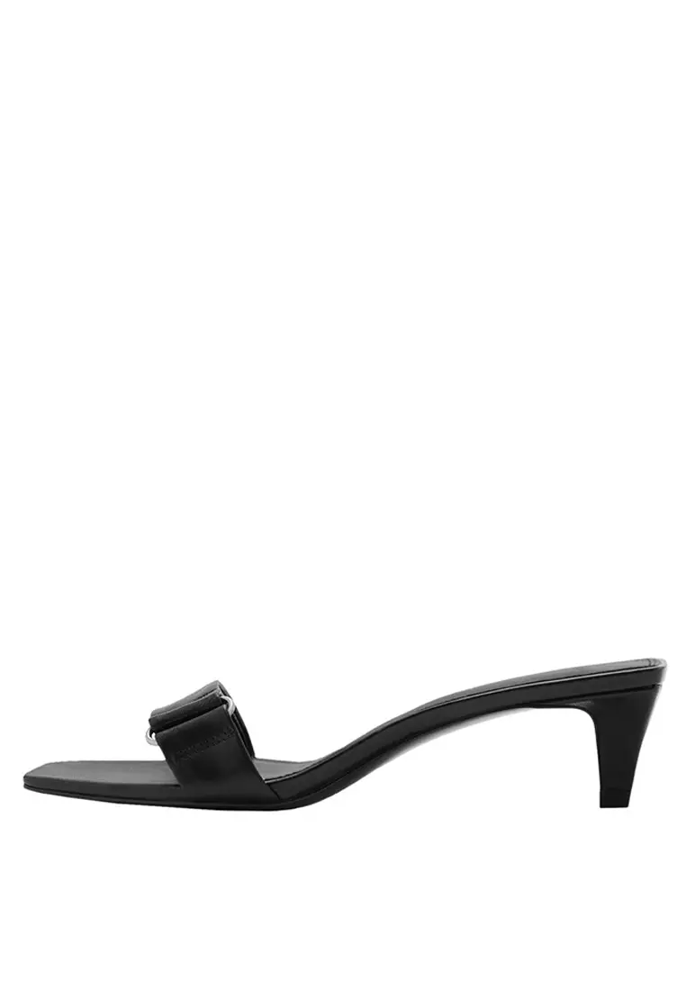 Discount on Mango  shoes - SKU: Leather Heels
