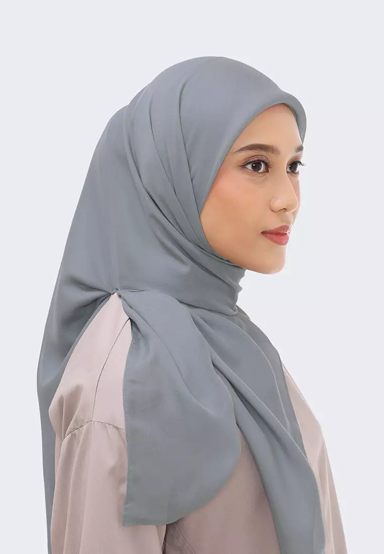 Ria Miranda Ash Gray Rarina Scarf