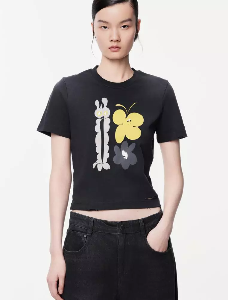 Slim fit short sleeve T-shirt