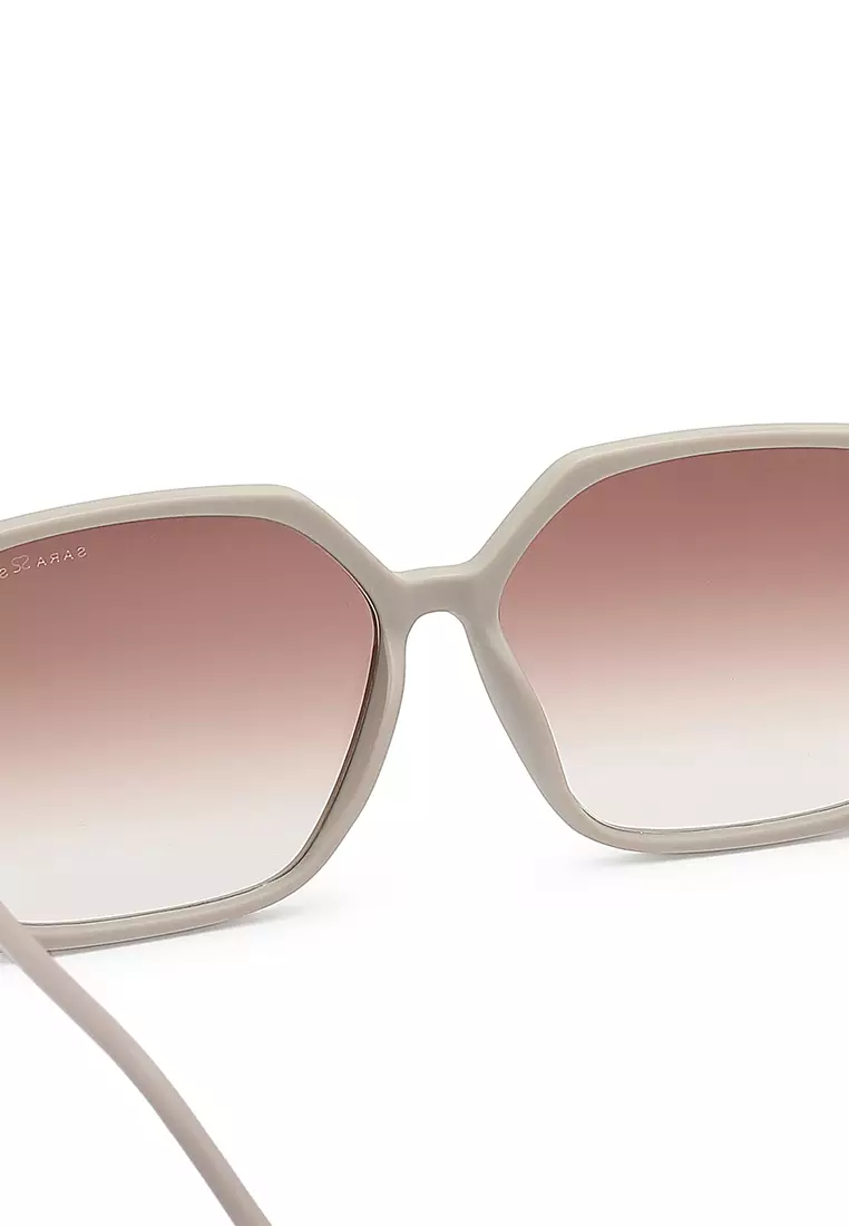 Unisex Fashion Sunglasses - Mauve Coffee
