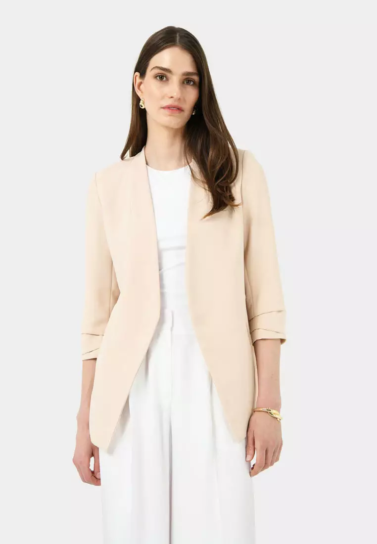 Carter 2 Collarless Blazer