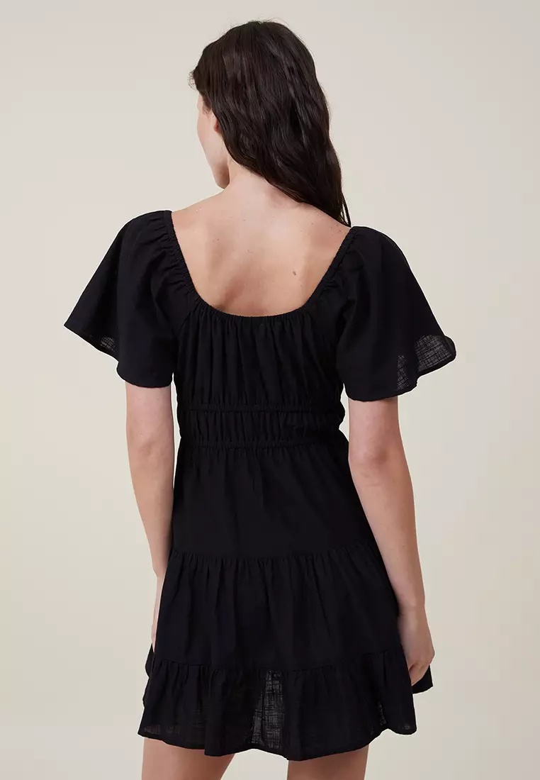 Jual Cotton On Peyton Babydoll Mini Dress Original 2024 ZALORA Indonesia