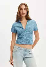 Harri Check Galactic Teal/Multi