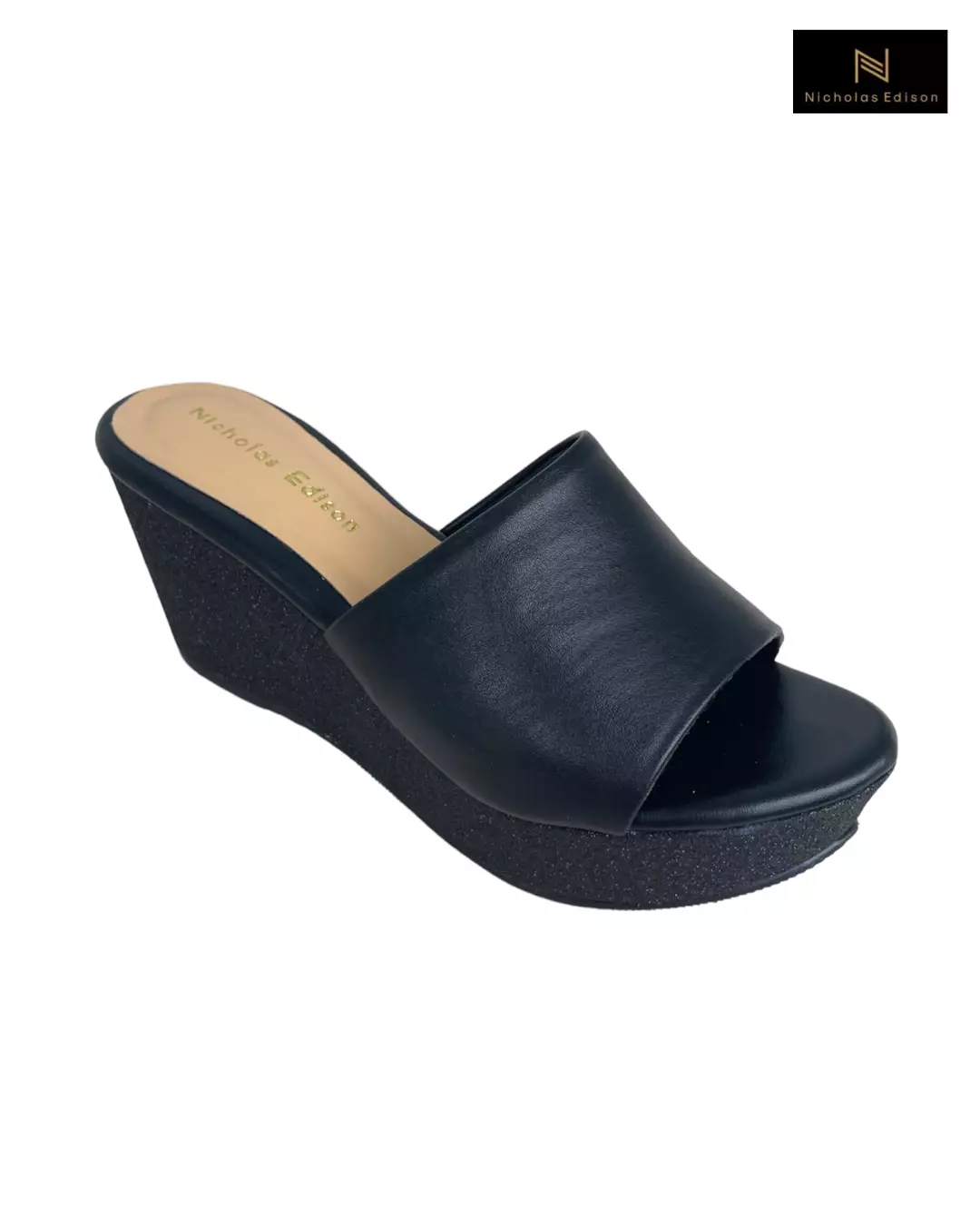 Nicholas Edison Wedge Anika Black