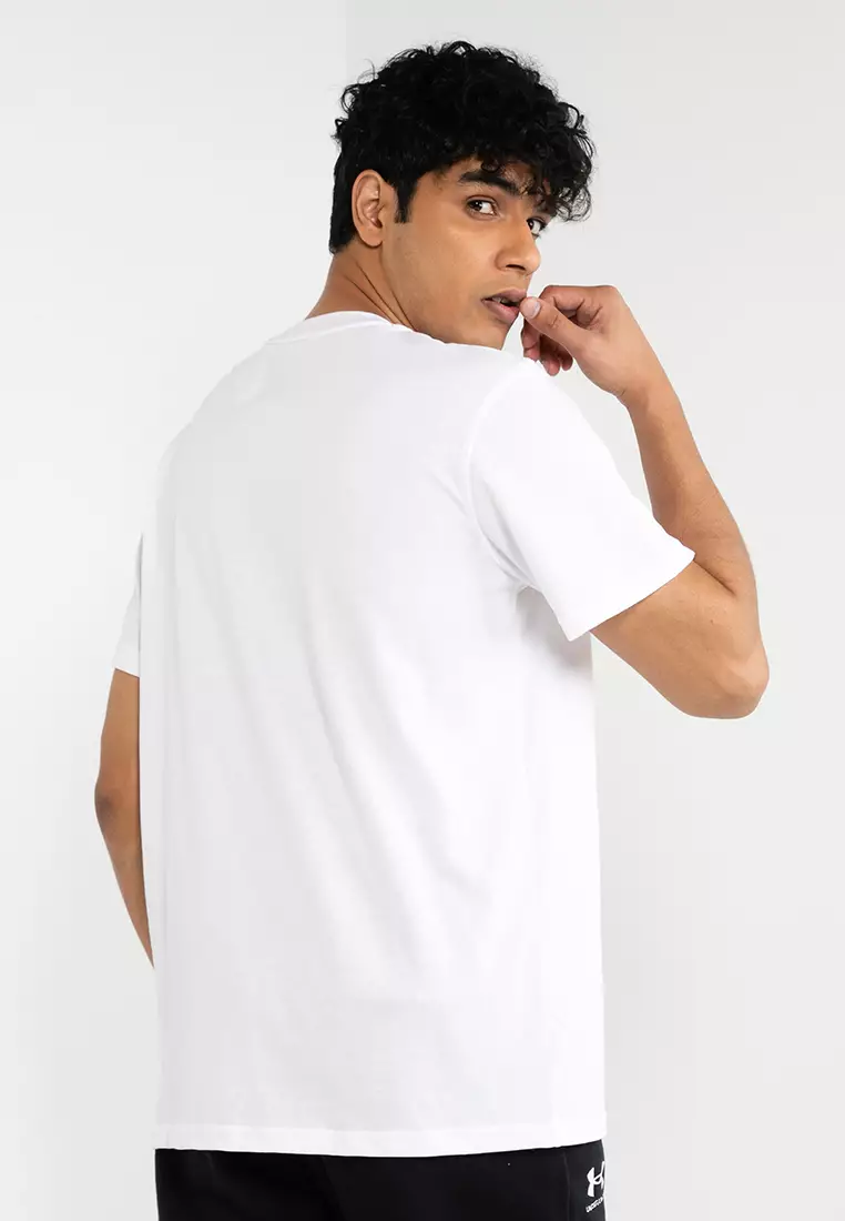Logo Embroidered Heavyweight Short Sleeve Tee