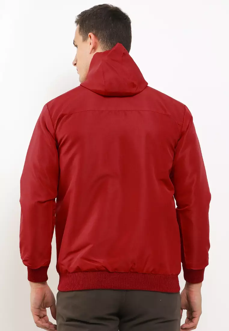 GRAHANGGRA Jaket Taslan Hoodie - Red