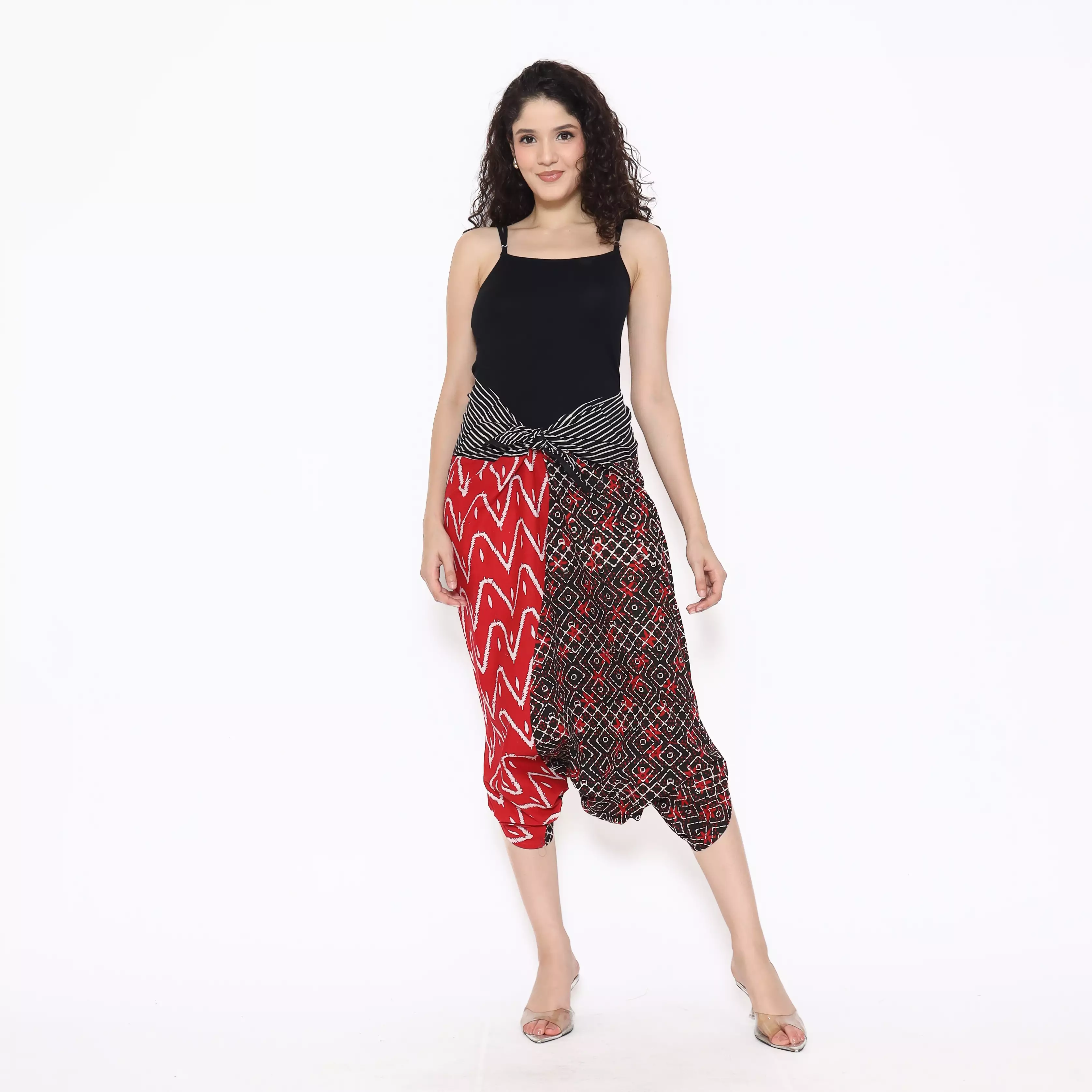Celana Batik Wanita - Bawahan Batik - Bhatara Batik Mentari Pants - Celana Batik Etnik Modern