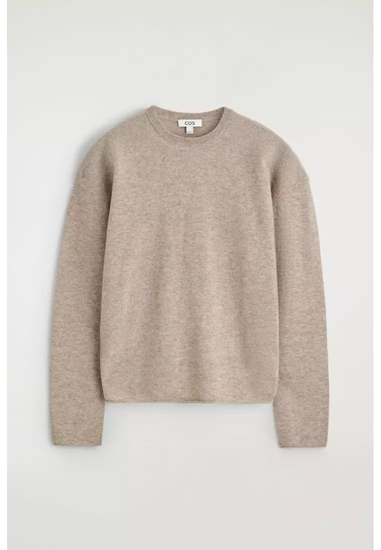 MERINO WOOL CREW-NECK JUMPER