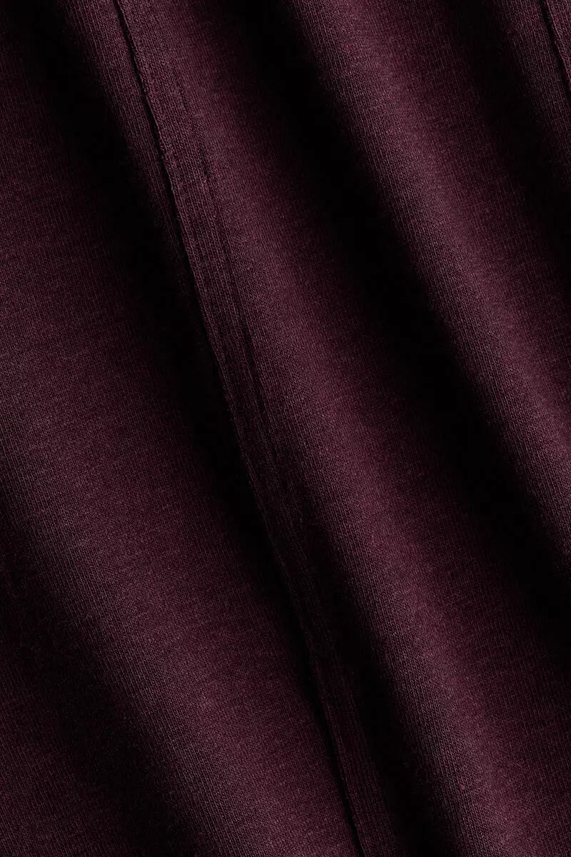 Long-sleeved jersey top