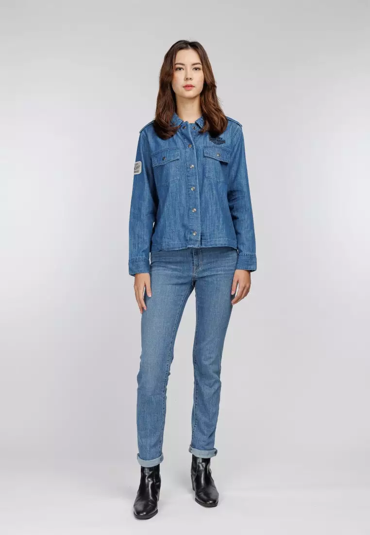 Chambray anorak deals