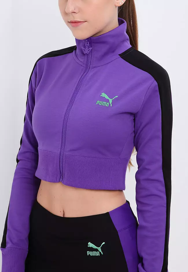 Puma shop purple jacket