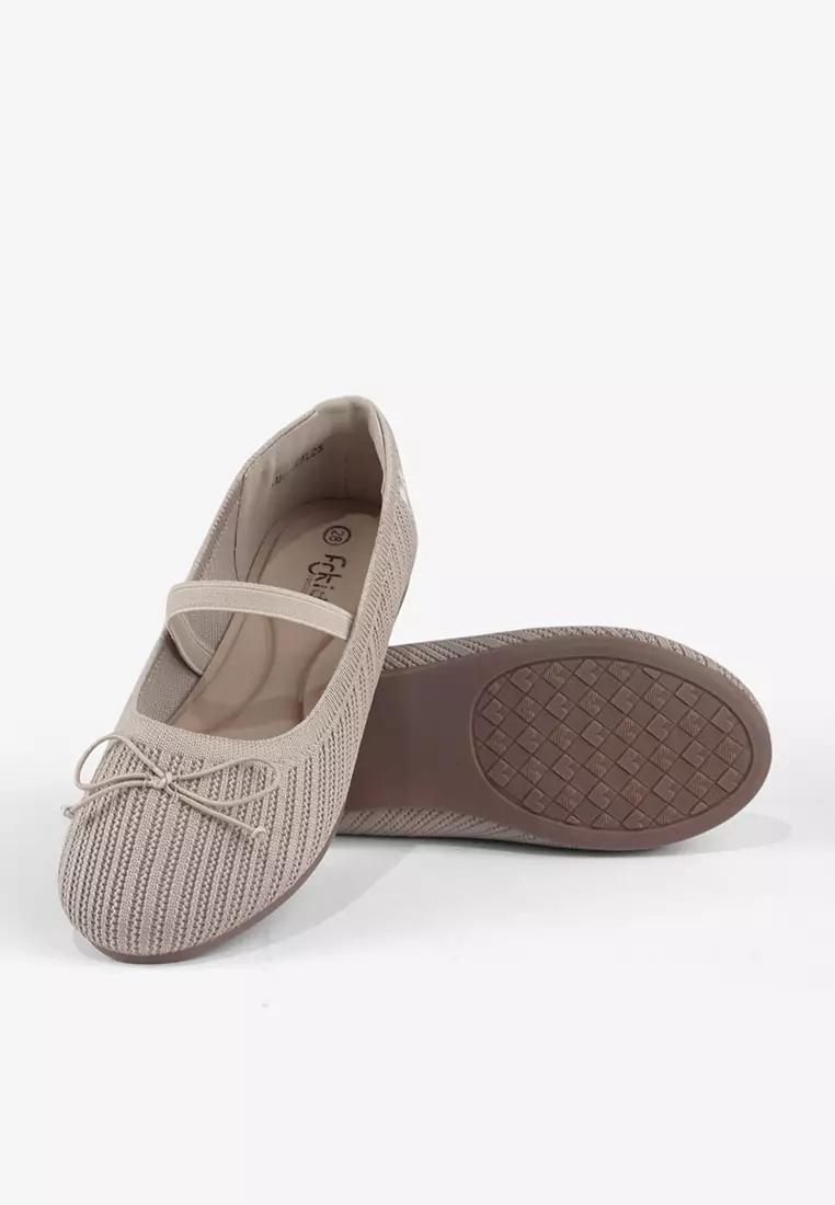 Sepatu Flat Anak Perempuan Knit K.Monica