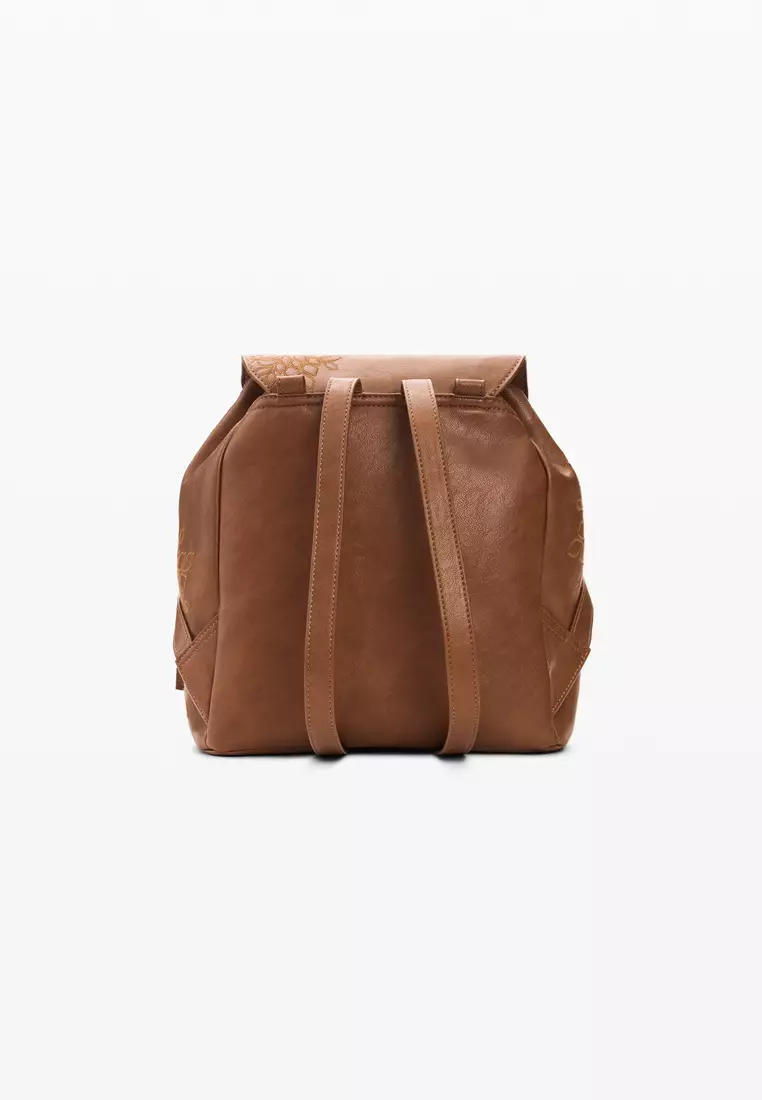 Small embroidered backpack