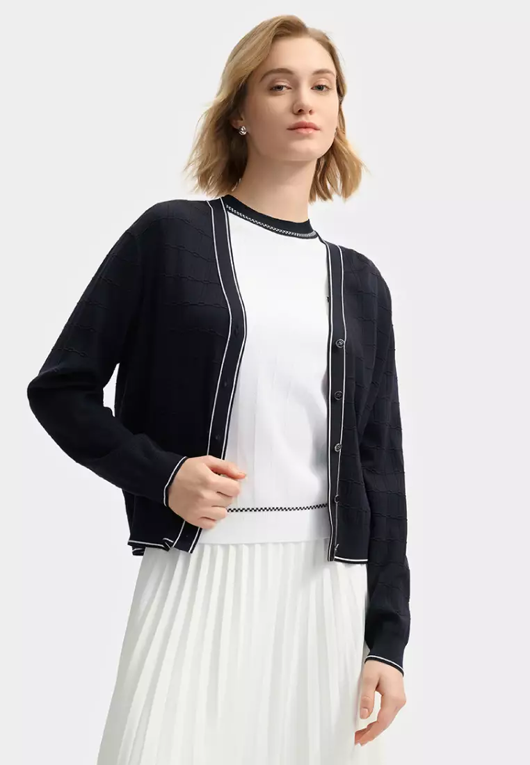 White Line 系列 女裝 開襟外套