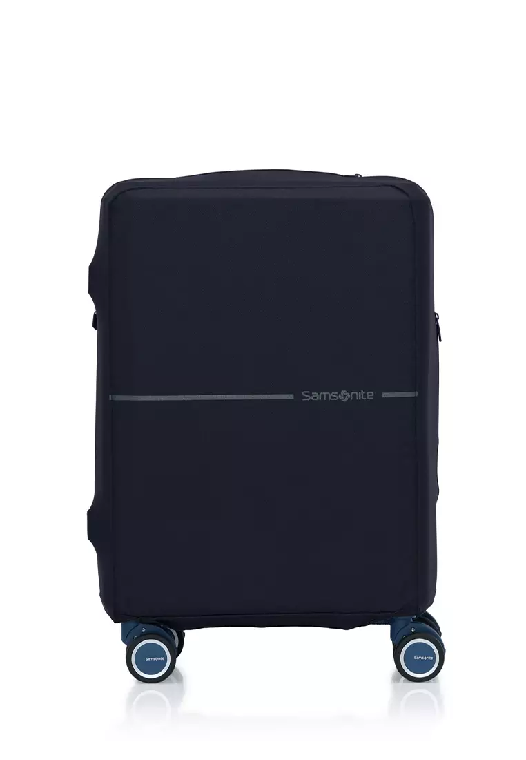 TRAVEL ESSENTIALS FLD. LUGGAGE COVER CABIN - BLACK