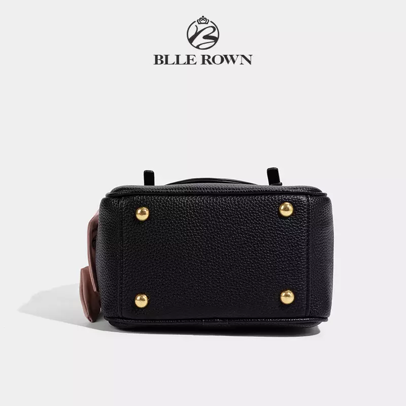 BLLE ROWN Tas Wanita Bentuk Bantal Tas Bahu Tas Selempang Wanita Model Terbaru BR6001-Black
