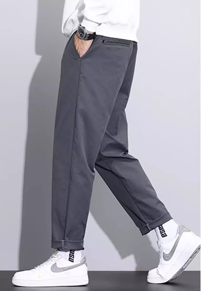 Elasticated Waist Casual Pants