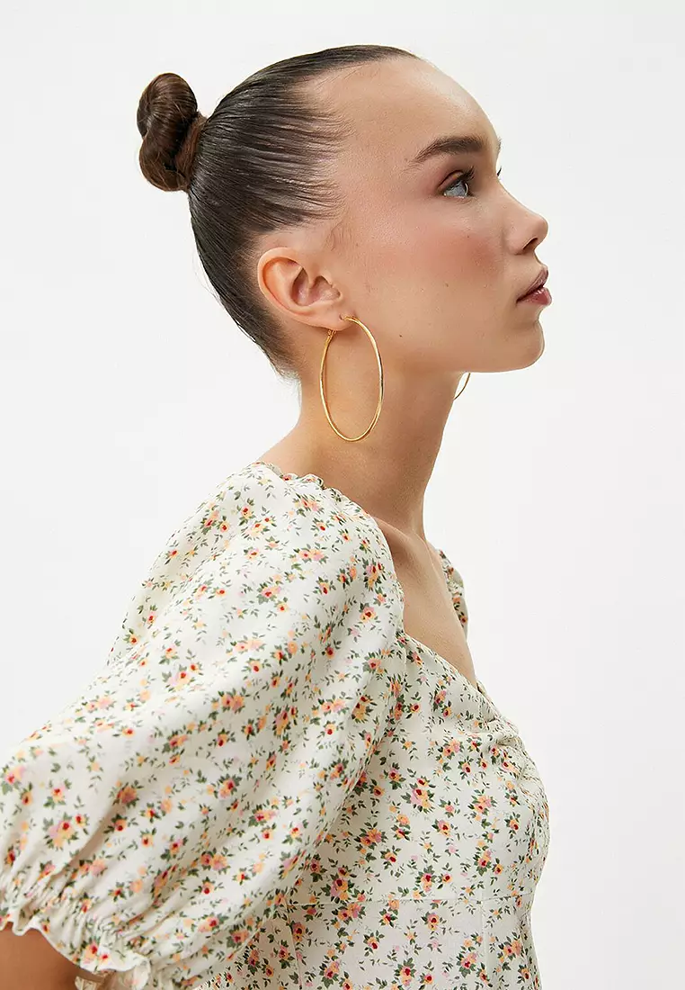 Viscose Woven Mini Dress