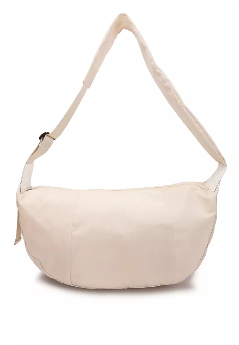 Buy London Rag Nylon Hobo Bag With Adjustable Straps in White 2026 ...