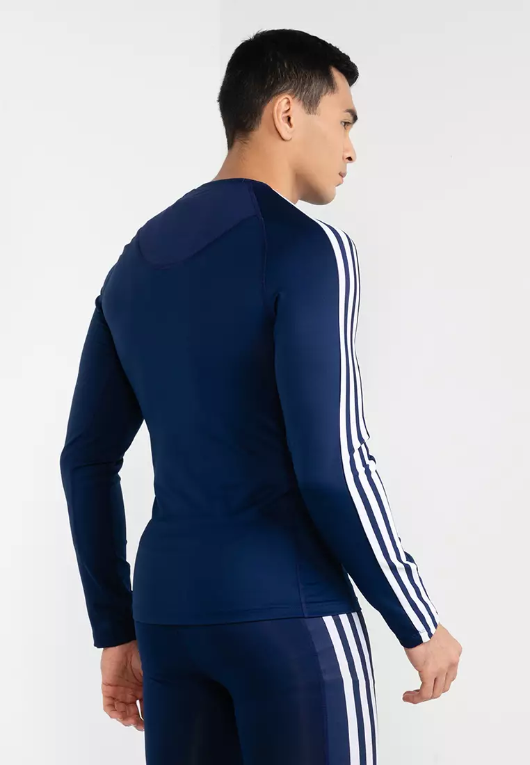 Buy ADIDAS techfit 3-stripes training long-sleeve top 2023 Online | ZALORA  Singapore