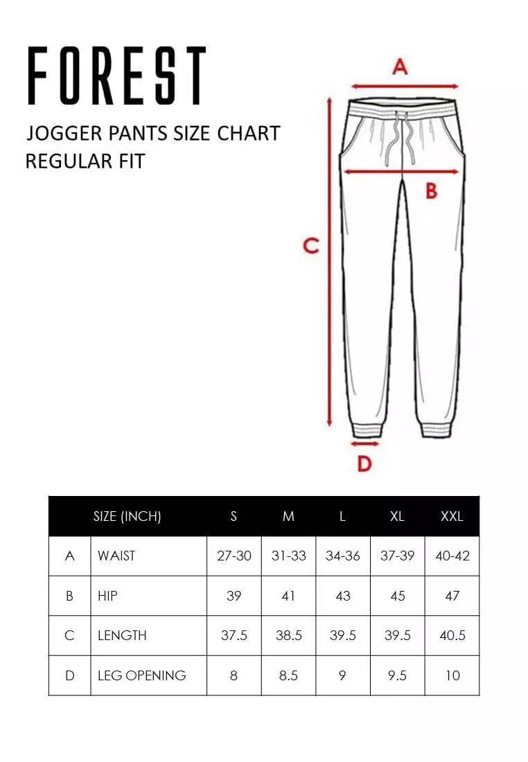 Forest Premium 4 Way Stretch Dri-Fit Jogger Pants Men Quick Dry Track Pants | Seluar Lelaki Jogger - 10762-33Navy