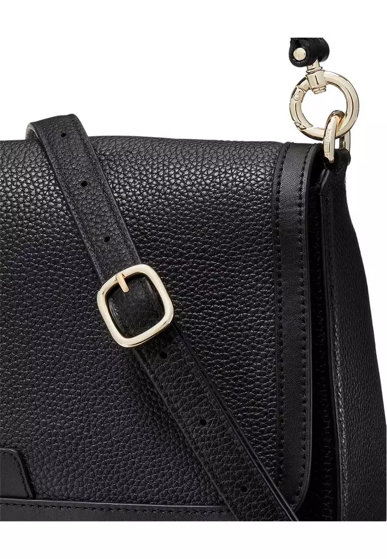 Hudson Convertible Shoulder Bag Black KF860