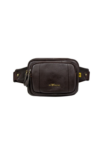 EXTREME brown Extreme Leather Waist Bag 734FCAC4659AA1GS_1