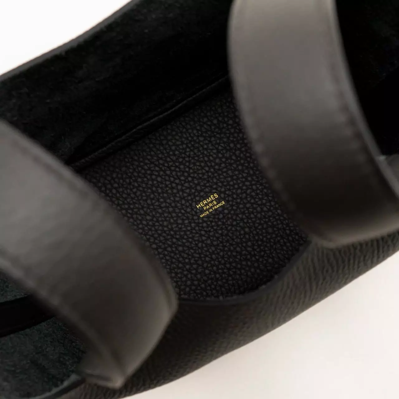 Picotin 18 Dark Bronze Taurillon Clemence Ghw