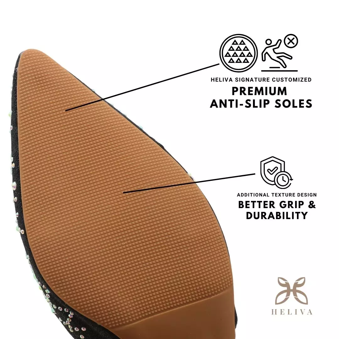 Heliva Sherly Women High Heels Glitter Jewel Accesories