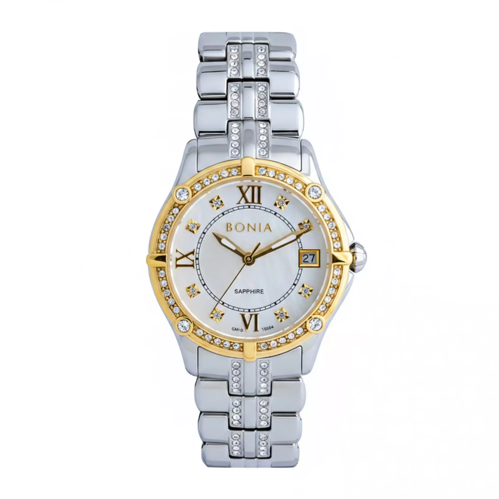 Jam Tangan Wanita Bonia Premium White Dial Analog BP10394-2323S Original