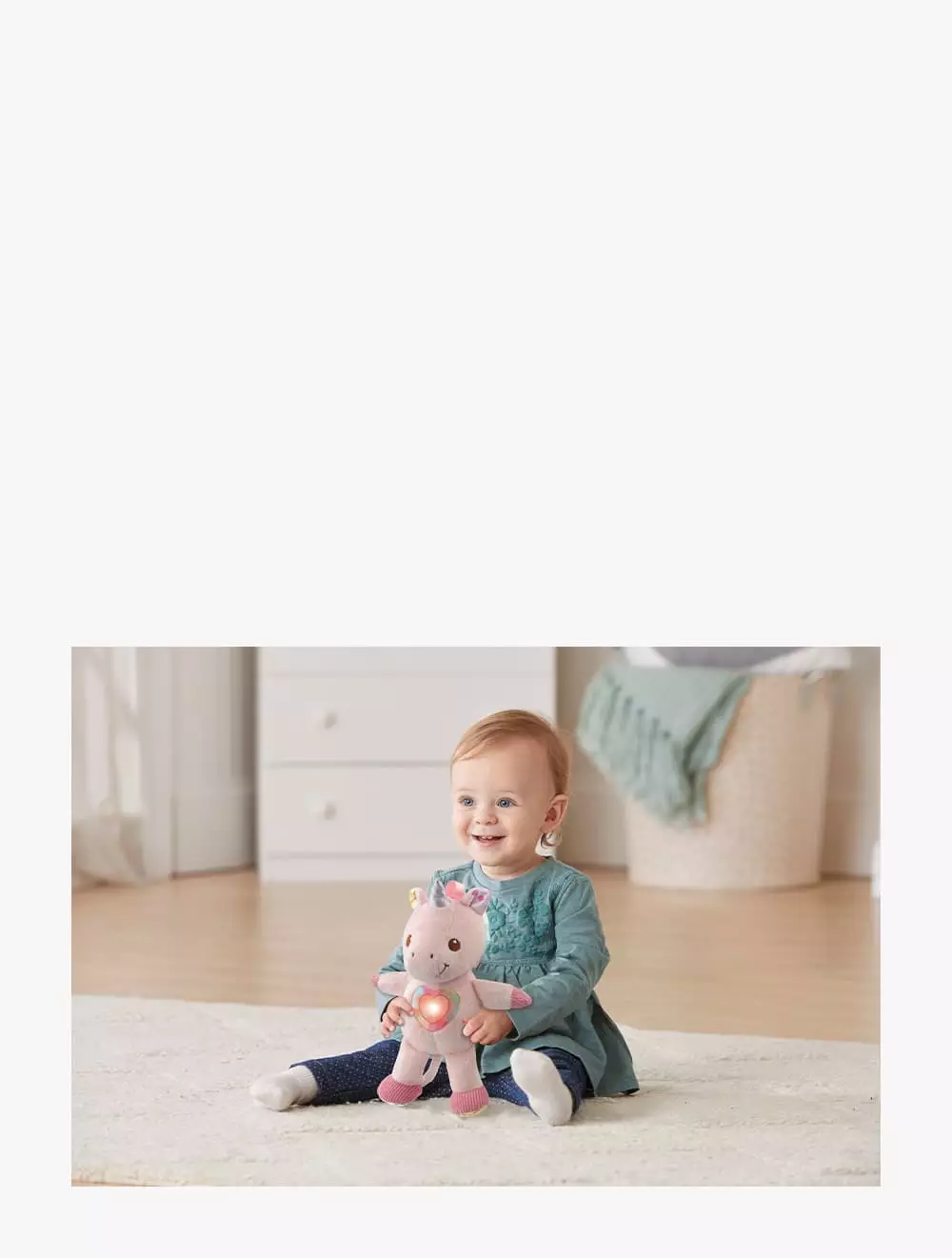 VTECH COLOURFUL CUDDLES UNICORN (VTUK)  - VTE80-528103