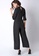 FabAlley black Collared Belted Jumpsuit 8FA97AAD500575GS_2