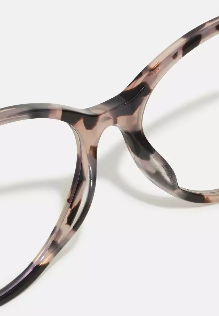 True That Blue Light Glasses - Milky Tort/Clear