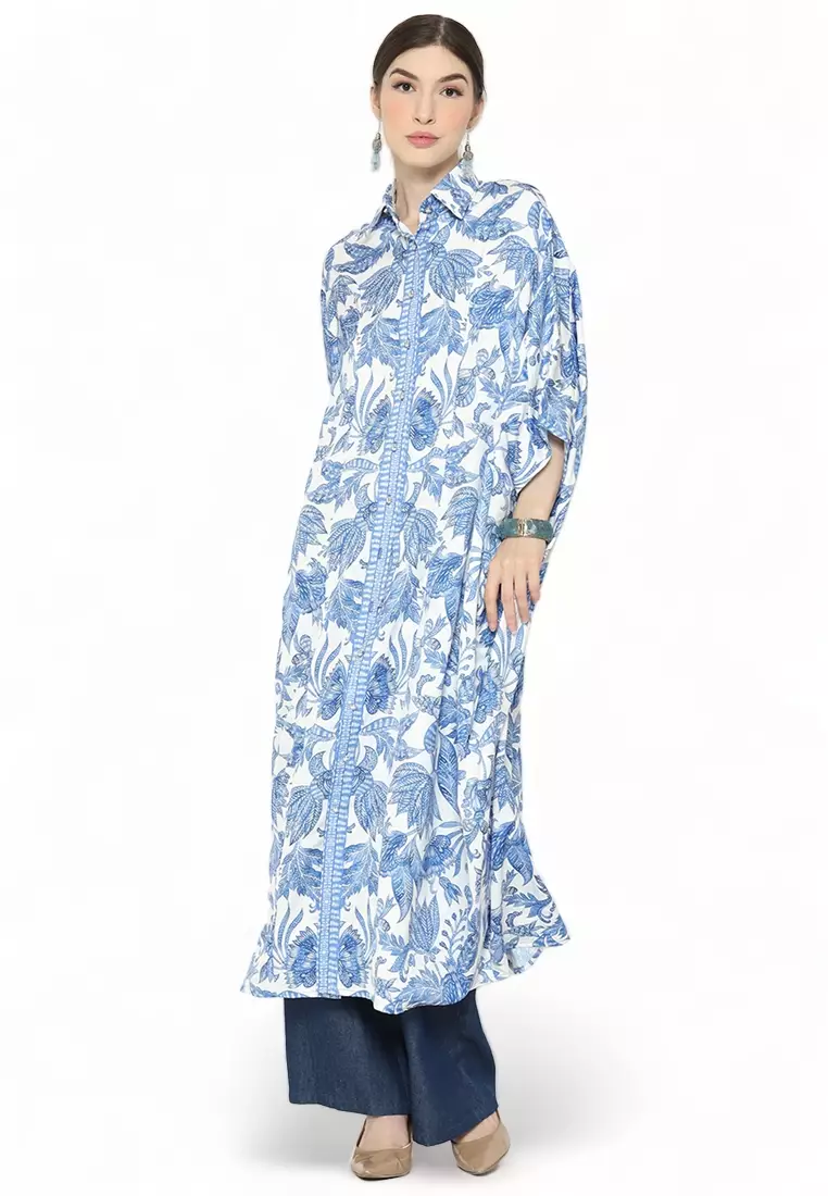 Kanzi Collared Kaftan