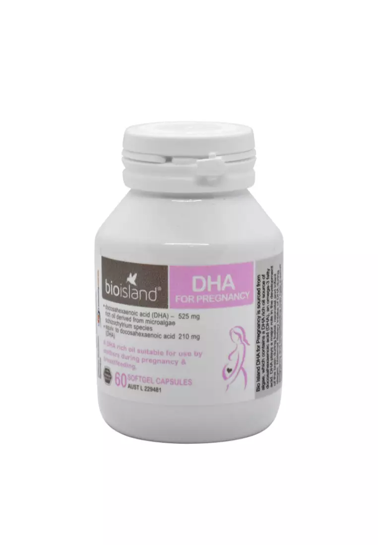 BIO ISLAND -孕婦及哺乳期專用DHA腦黃金 60粒