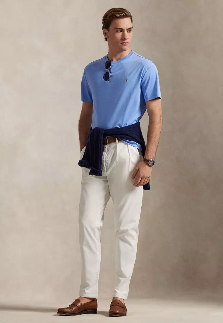 Buy Polo Ralph Lauren Custom Slim Fit Soft Cotton Short Sleeve T