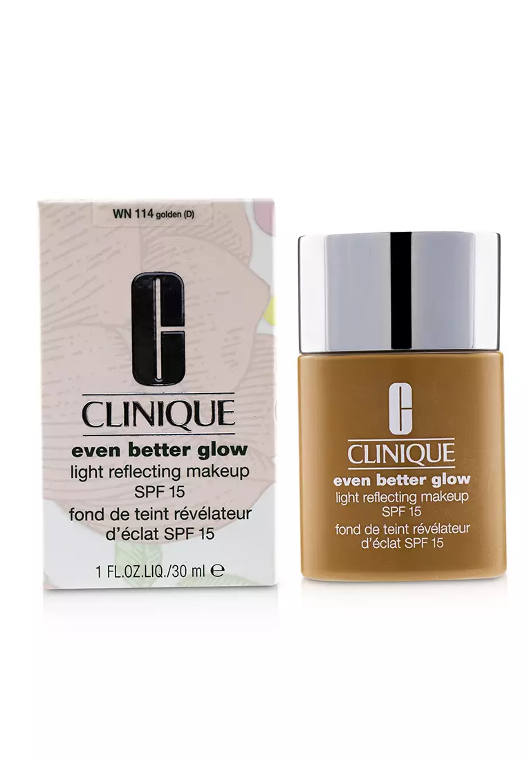 CLINIQUE - Even Better Glow Light Reflecting Makeup SPF 15 - # WN 114 Golden 30ml/1oz