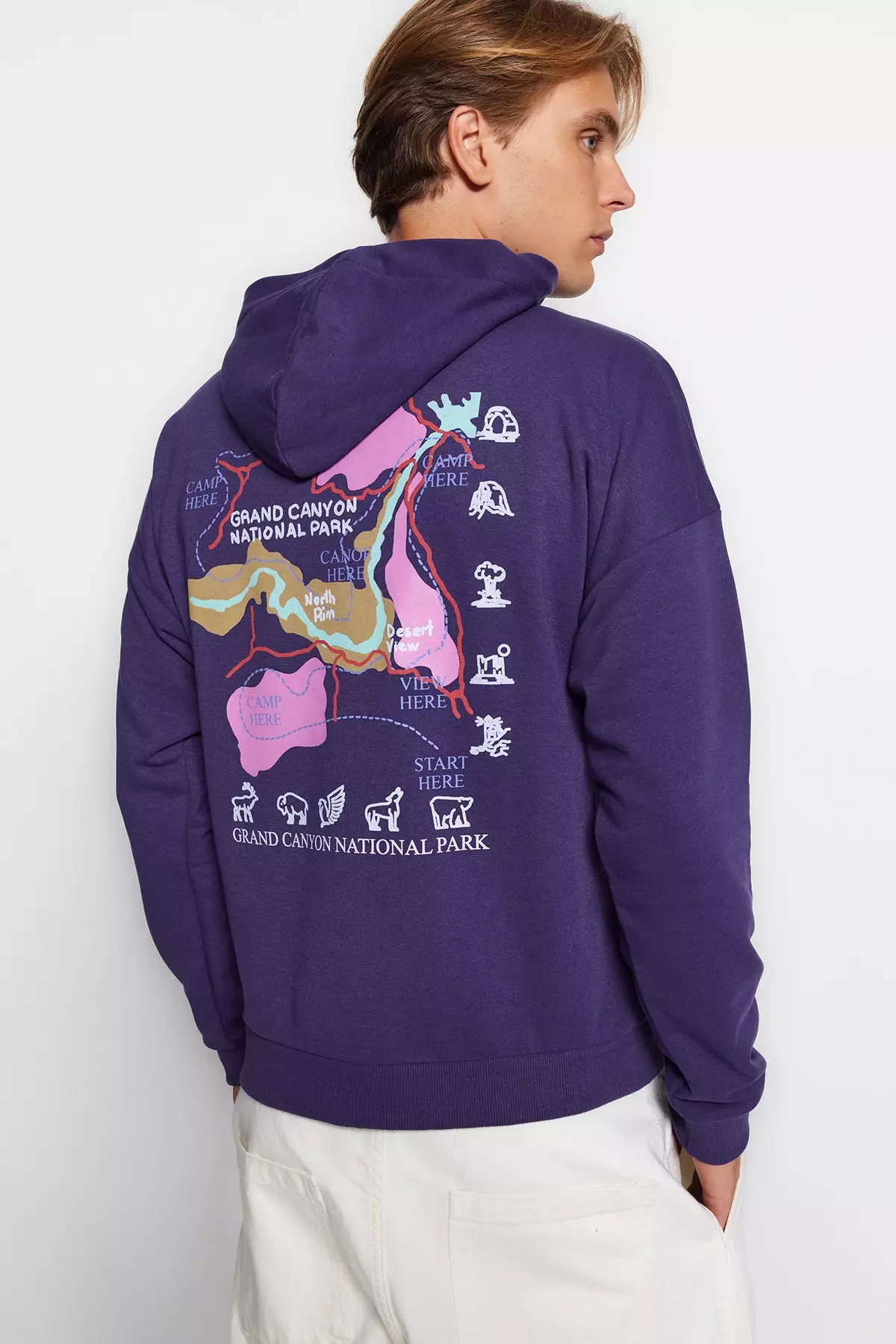Purple hooded sweatshirt new arrivals