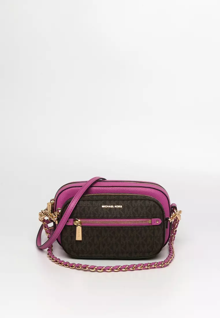 Michael kors jet set crossbody purple 2025