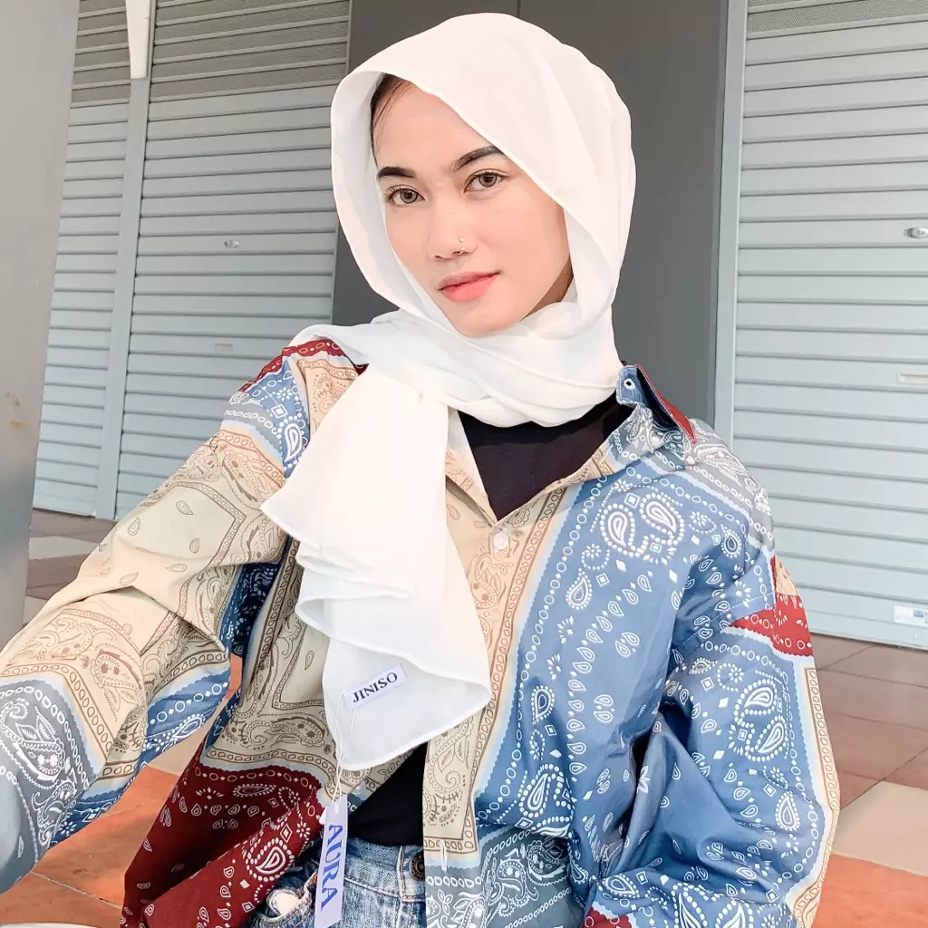 AURA Active Hijab Pashmina Shawl