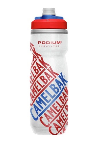 Camelbak white and red Camelbak Podium Chill Bottle 21oz(.62L) race edition-red B7388ACFC2D9A5GS_1