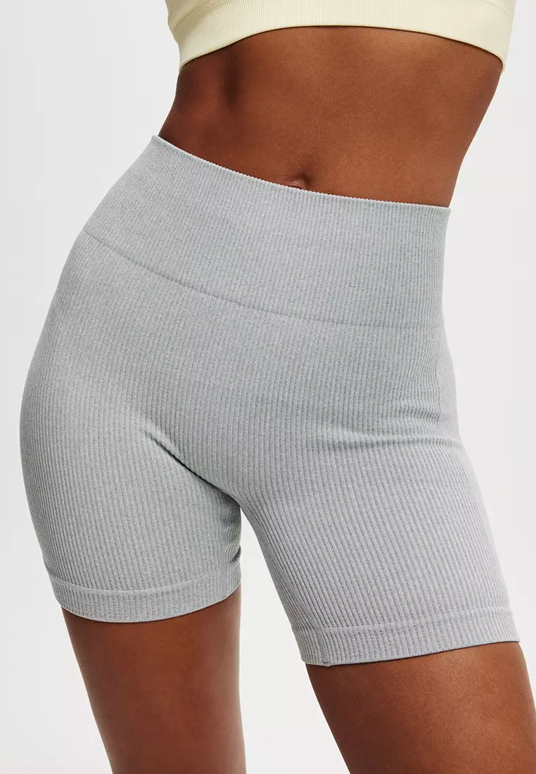 Seamless Rib Bike Shorts