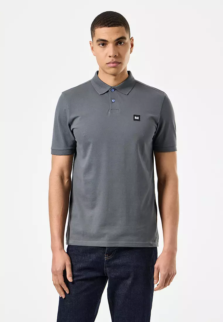 MENS ZINC CANEIROS BADGE POLO