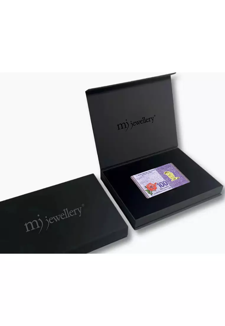 5G Gold Collection 999.9/24K Malaysian Ringgit Series Gold Bar (0.5g)