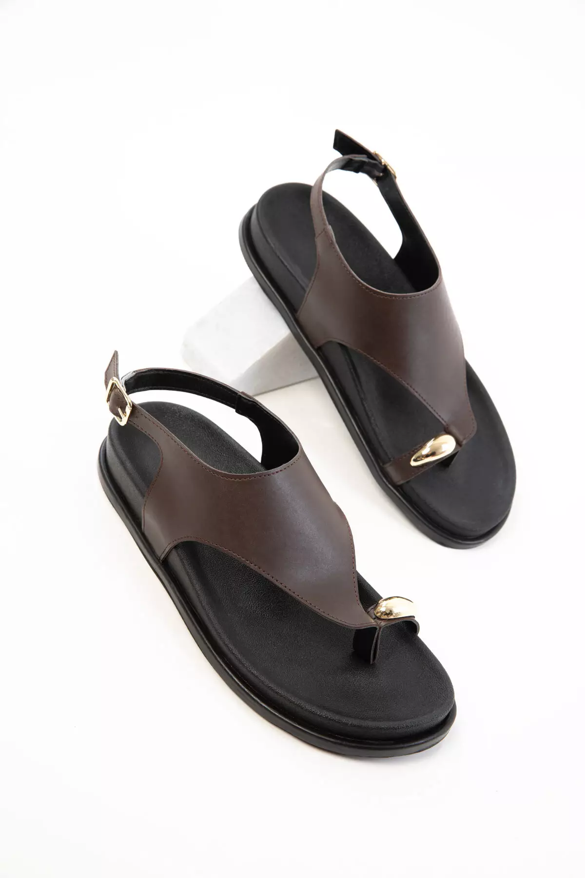 Brown Women's Sandals 20632