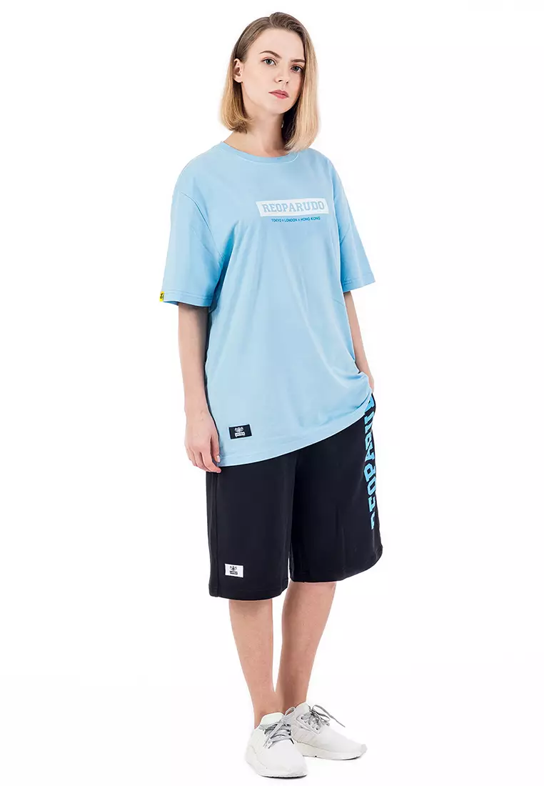 Baby blue shop sweat shorts