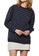 STELLA MCCARTNEY navy Stella McCartney Embroidered Pattern Sweatshirt in Navy 44338AA768D71EGS_4