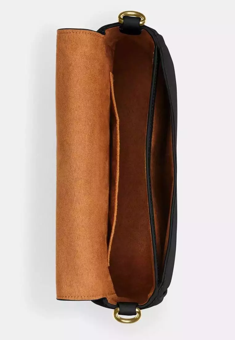 Coach Amelia Saddle Bag Black
