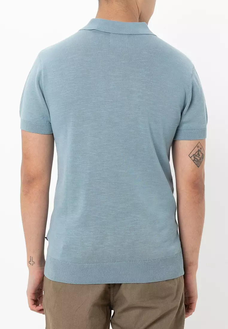 Knitted Polo Shirt