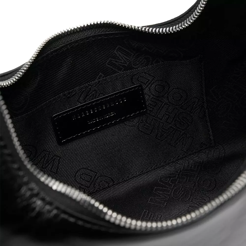 [4.4PRIL KEJUTAN HARGA] Hobo Shoulder Bag Crinkle Black Shw